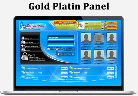 Gold Platin Panel